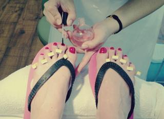Carolina Gynning feet photo 16