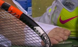 Caroline Garcia feet photo 2