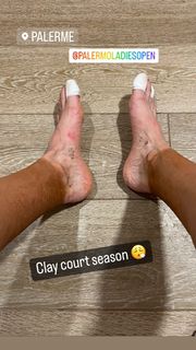 Caroline Garcia feet photo 4