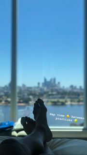 Caroline Garcia feet photo 17