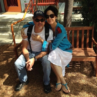 Carrie-Anne Moss feet photo thumbnail