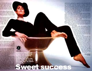 Carrie-Anne Moss feet photo thumbnail