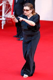 Carrie Fisher feet photo thumbnail