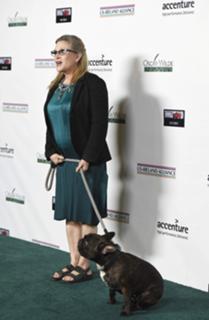 Carrie Fisher feet photo thumbnail