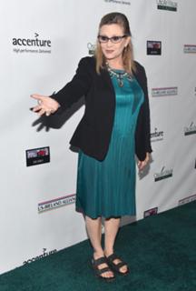Carrie Fisher feet photo thumbnail
