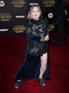 Carrie Fisher feet photo thumbnail