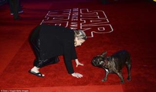 Carrie Fisher feet photo thumbnail