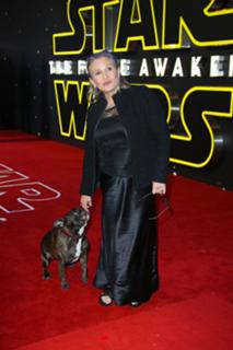 Carrie Fisher feet photo thumbnail