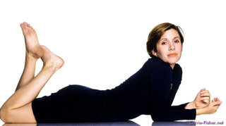Carrie Fisher feet photo thumbnail