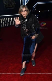 Carrie Fisher feet photo thumbnail