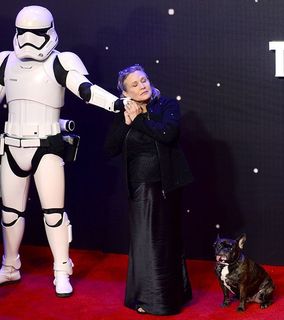 Carrie Fisher feet photo thumbnail