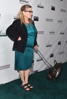 Carrie Fisher feet photo thumbnail