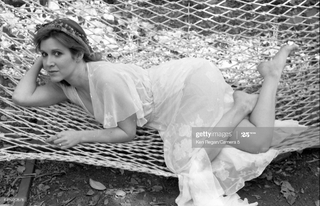 Carrie Fisher feet photo thumbnail
