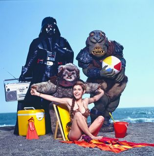 Carrie Fisher feet photo thumbnail