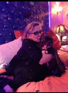 Carrie Fisher feet photo thumbnail