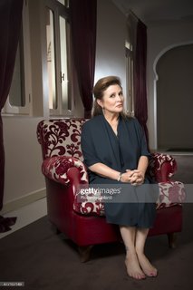 Carrie Fisher feet photo thumbnail