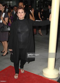 Carrie Fisher feet photo thumbnail