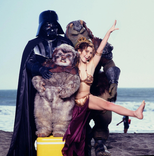 Carrie Fisher feet photo thumbnail