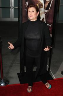 Carrie Fisher feet photo thumbnail