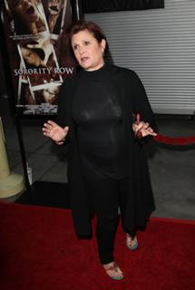 Carrie Fisher feet photo thumbnail