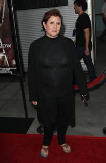 Carrie Fisher feet photo thumbnail