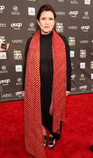 Carrie Fisher feet photo thumbnail