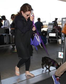 Carrie Fisher feet photo thumbnail