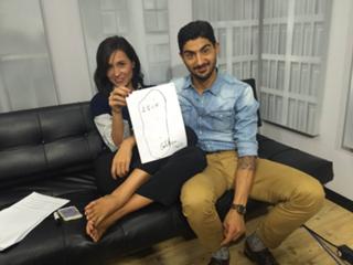 Caterina Balivo feet photo thumbnail