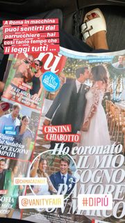 Caterina Balivo feet photo thumbnail