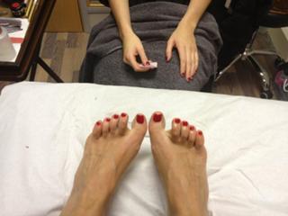 Catherine Tyldesley feet photo thumbnail