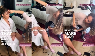 Cathy Kelley feet photo thumbnail