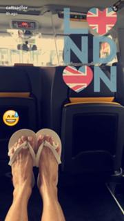 Catt Sadler feet photo 4