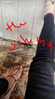 Catt Sadler feet photo 3