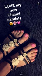 Chanel West Coast feet photo thumbnail