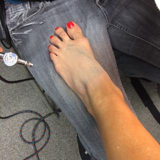 Charisma Carpenter feet photo thumbnail