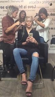 Charissa Thompson feet photo thumbnail