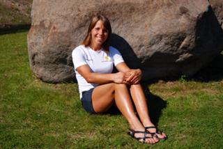 Charlotte Kalla feet photo 9