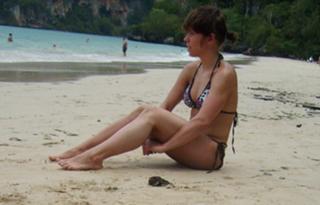 Charlotte Kalla feet photo 1