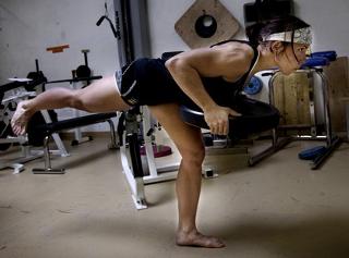 Charlotte Kalla feet photo 12
