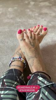 Chiara Biasi feet photo 2