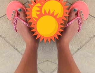 Chiara Pisati feet photo 5