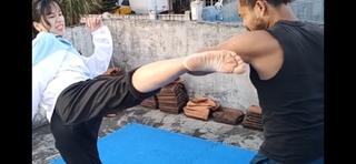 Chintya Candranaya feet photo thumbnail