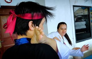 Chintya Candranaya feet photo thumbnail