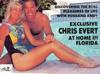 Chris Evert feet photo 9