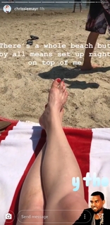 Chrissie Mayr feet photo 1