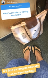 Chrissie Mayr feet photo 20