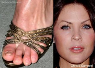 Christa Campbell feet photo 2