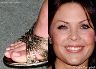 Christa Campbell feet photo 1