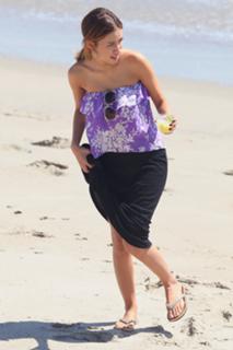 Christian Serratos feet photo thumbnail