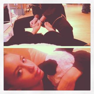 Christian Serratos feet photo thumbnail